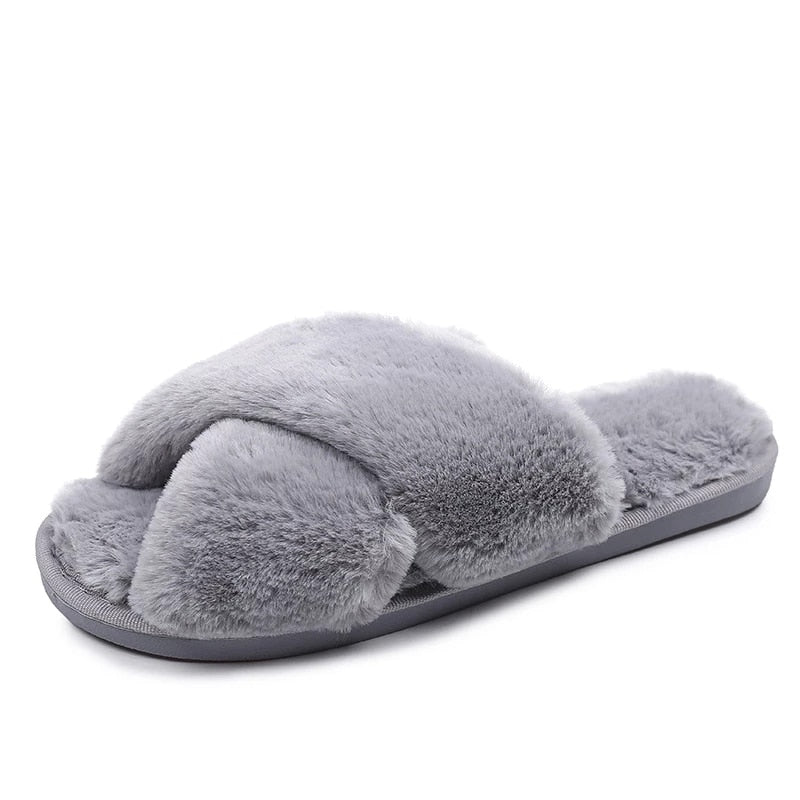 Cuddly Plush Slippers