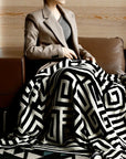 Knitted Throw Blanket