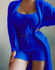 Plush Velvet Lounge Wear Set