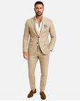 Digital Print Slim Fit Suit Set