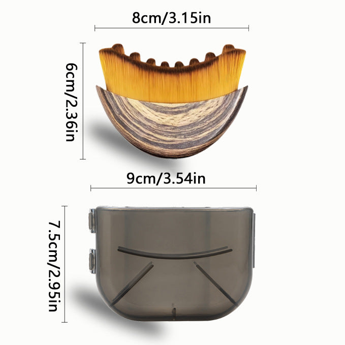 Lymphatic Contour Face Massage Brush