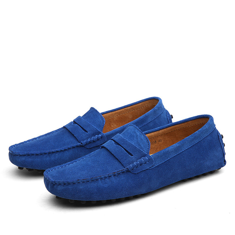Genuine Leather Men's Loafers Driving Shoes