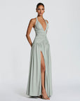 Backless dress