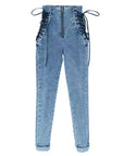 Women High Waist Jeans