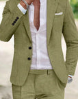 Digital Print Mens Casual Shirt Trousers