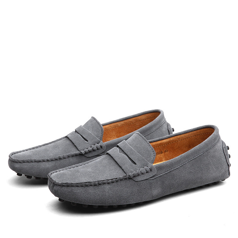 Genuine Leather Men's Loafers Driving Shoes