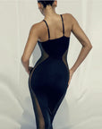 Sexy Sheer Mesh Bodycon Dress – Elegant, Bold & Night-Out Ready
