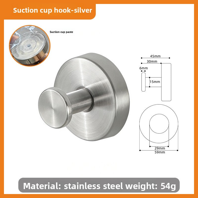cup hook weight Stainless Steel Suction Cup Hook for Household Kitchen Bathroom – Luxe Crafty Corner