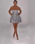 Sleeveless Sequin Slim Dress