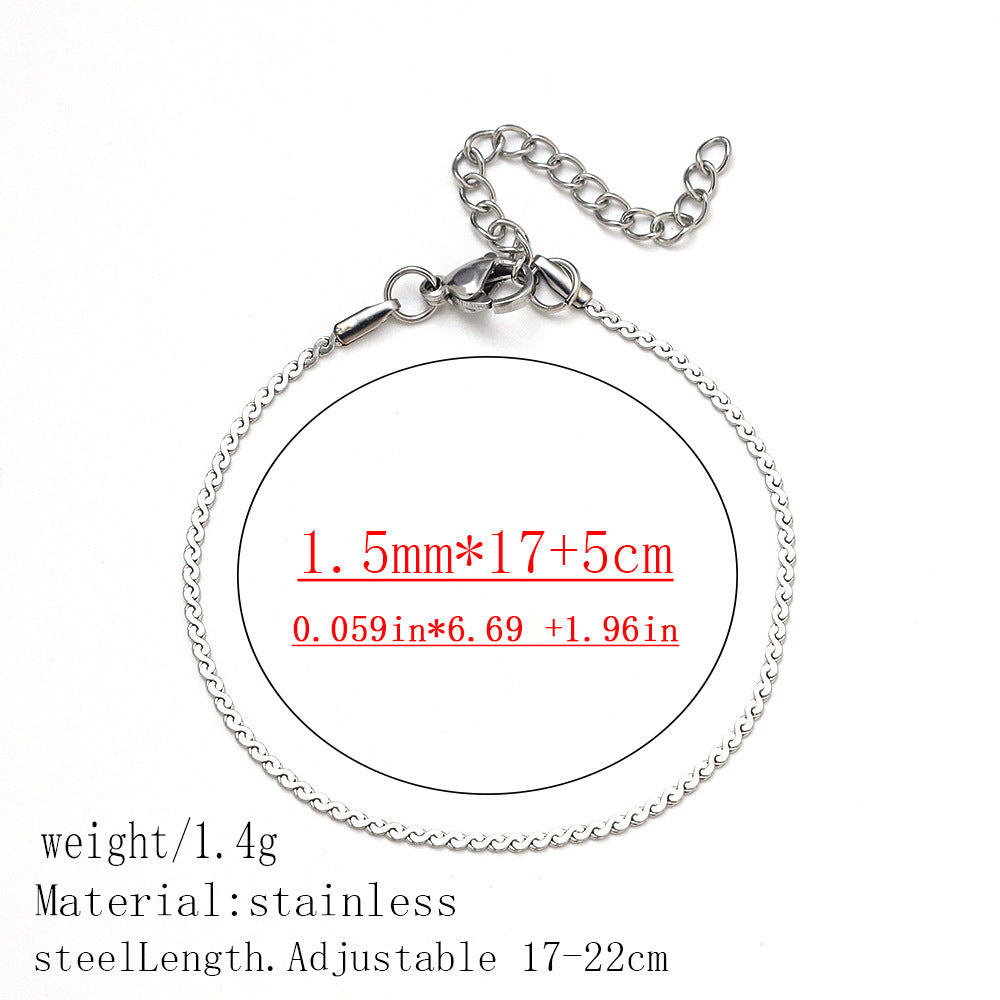 Women's Stainless Steel Fashion Bracelet