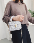 Crochet Diagonal Shoulder Bag