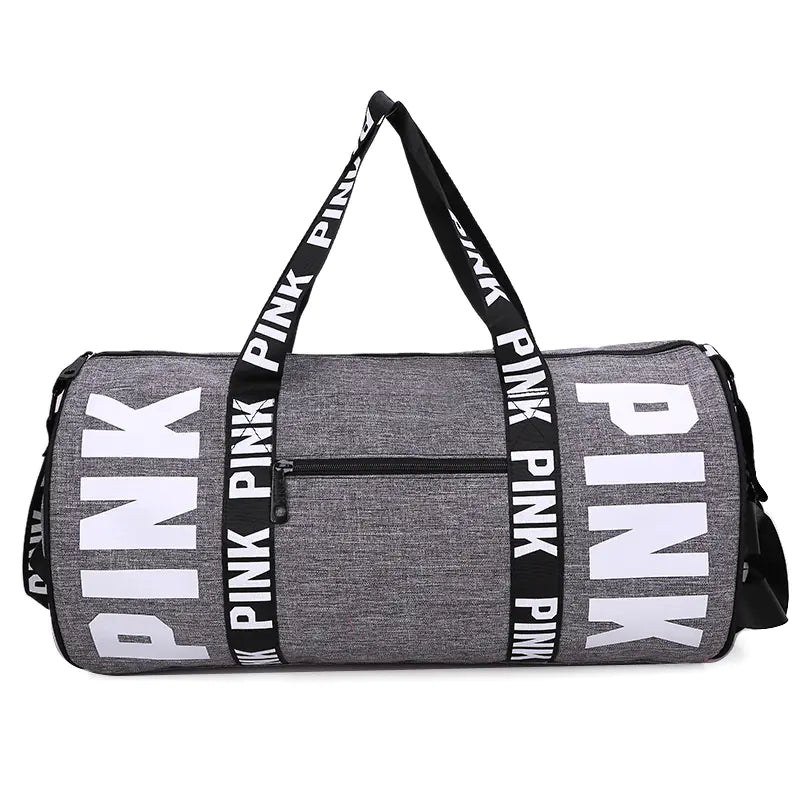 Pink Collection Duffel Gym Bag