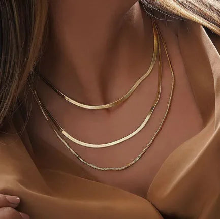 Titanium Steel Snake Chain Choker — main product image