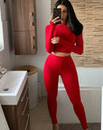 Women's Sexy Bodycon Two-Piece Set