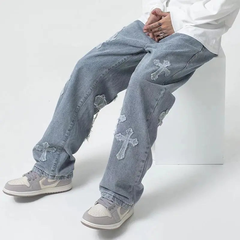 Low Rise Streetwear Baggy Jeans