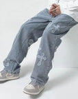 Low Rise Streetwear Baggy Jeans