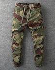 Retro Camouflage Jogger Pants for Men