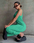 Chic Knit Midi Dress – Elegant, Trendy & Effortlessly Stylish