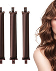 Heat-free Satin Hair Curling Tool for Overnight Use