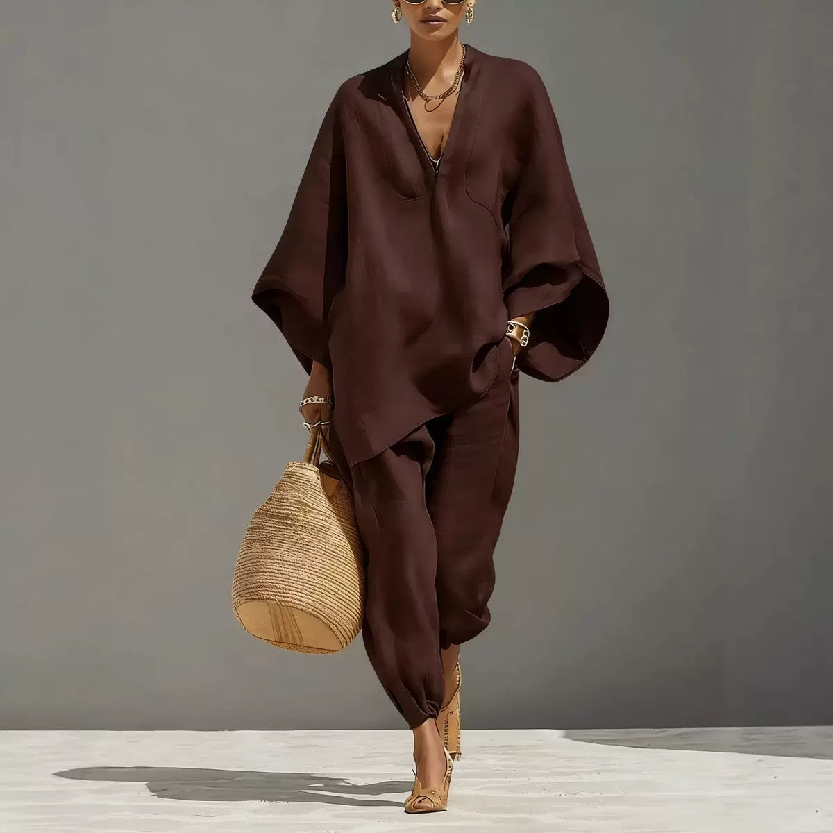 Womens Casual Shirt and Pants