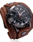 Leather watch