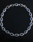 Elegant Zircon Copper Bracelet