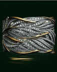 Two-Tone Zirconia Wrap Ring — alternate product view 6