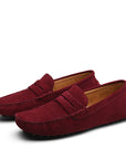 Genuine Leather Men's Loafers Driving Shoes