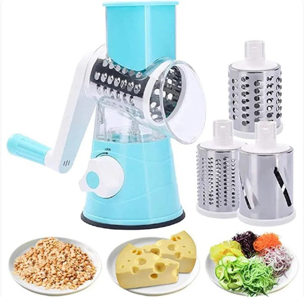 Manual Rotary Vegetable Slicer &amp; Grater — alternate product view 6
