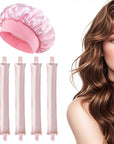 Heat-free Satin Hair Curling Tool for Overnight Use