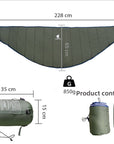 Double Camping Hammock Sleeping Bag