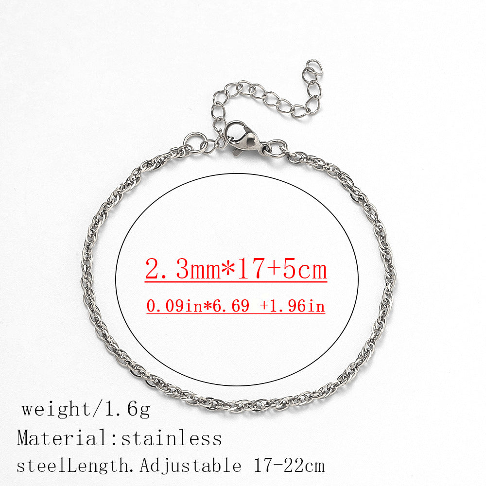 Women's Stainless Steel Fashion Bracelet