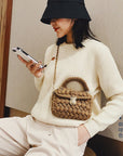 Crochet Diagonal Shoulder Bag