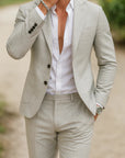 Digital Print Mens Casual Shirt Trousers