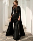Split Sleeve Bodycon Mermaid Dress