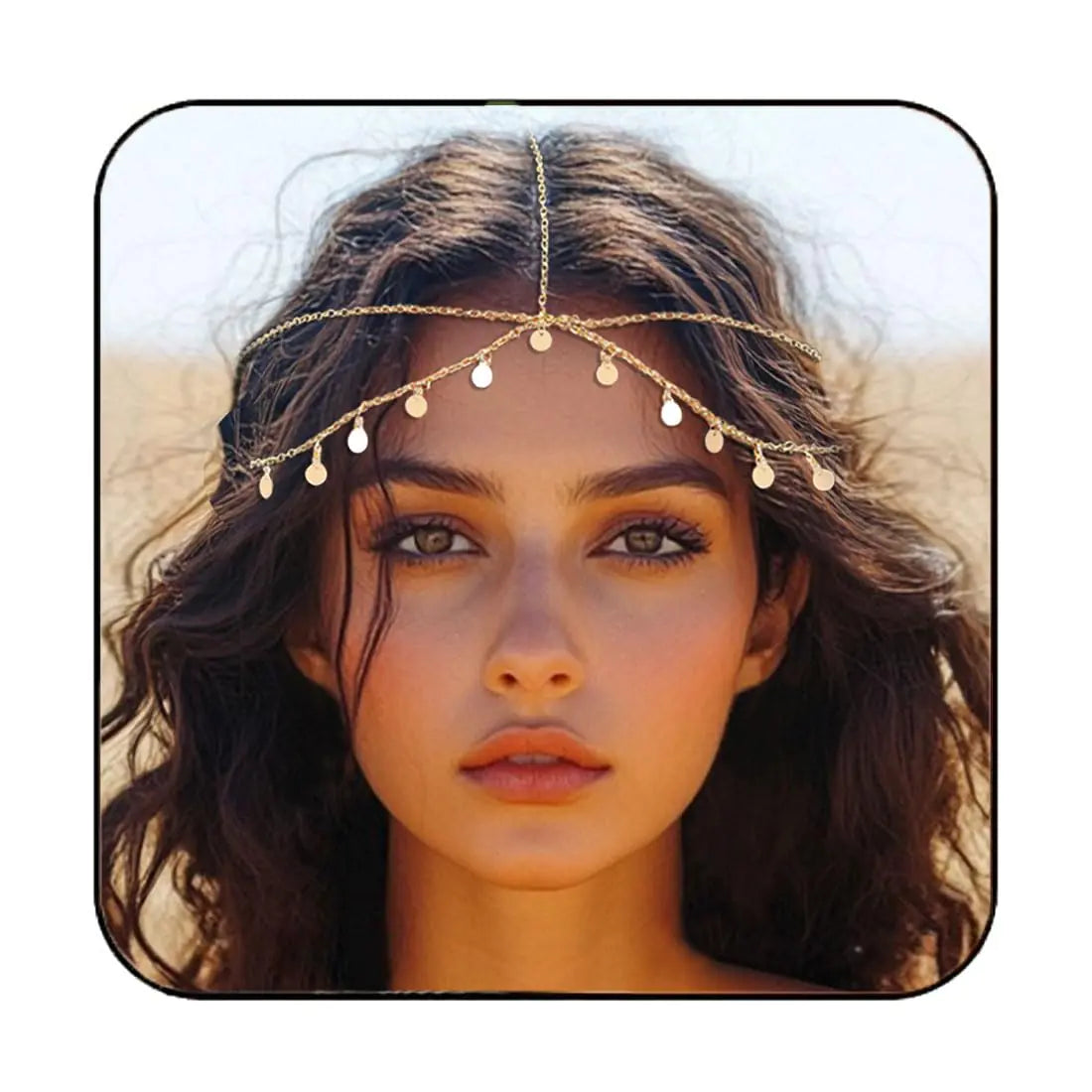 Dazzling Boho Sequin Head Chain 