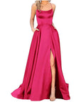 Elegant Hot Pink Chiffon Dress Size XX-Large