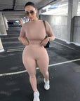 Women's Sexy Bodycon Two-Piece Set