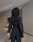 Fashion Drooping Wide-Leg Pants