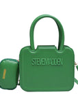 Steve Madden Structured Mini Tote – with Detachable Pouch