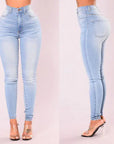 High-Waisted Skinny Jeans – Sculpting, Stylish & Flattering