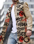 Men's Stand-Collar Mid-Length Coat — alternate product view 3