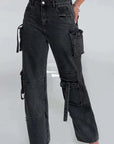 Women's Cargo Denim Jeans