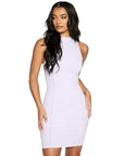 Racer Back Bodycon Mini Dress – Bold, Sexy & Flattering