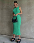 Chic Knit Midi Dress – Elegant, Trendy & Effortlessly Stylish