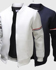 Men's Casual Bomber Sweaters