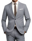 Slim Fit Grey Suit 
