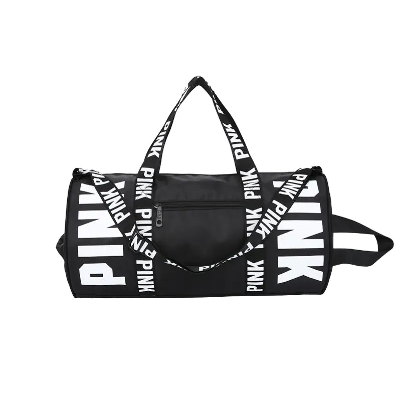 Pink Collection Duffel Gym Bag