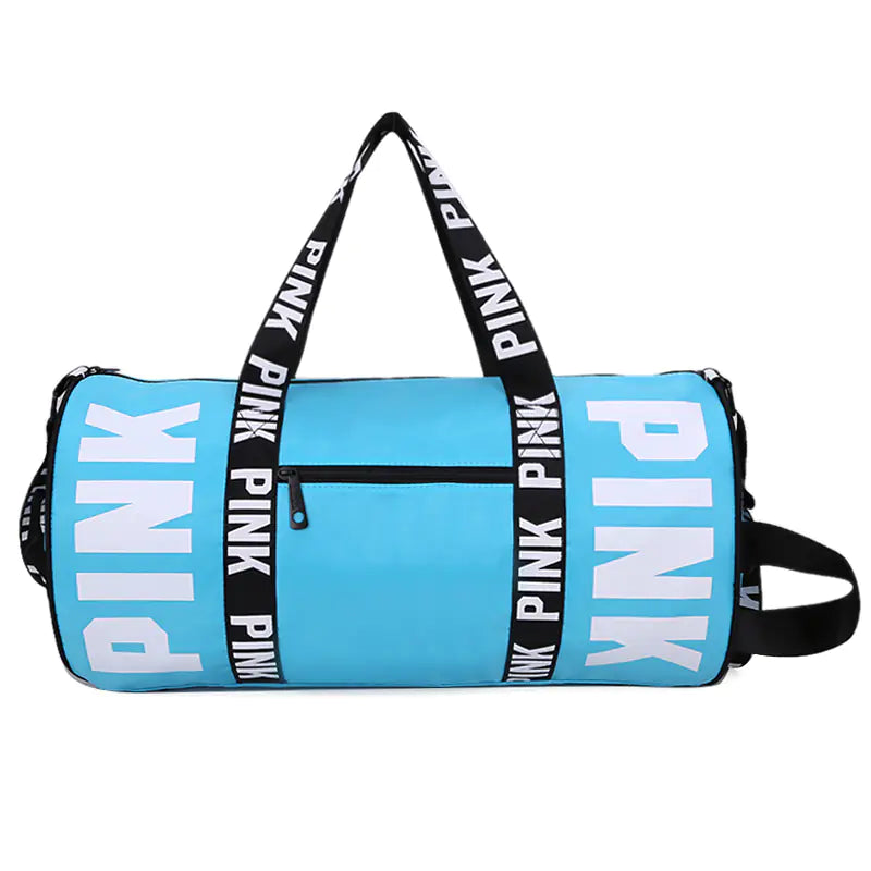 Pink Collection Duffel Gym Bag
