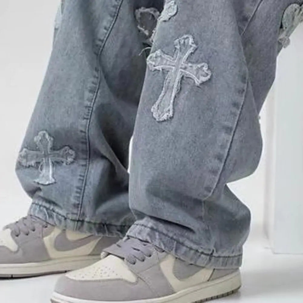 Low Rise Streetwear Baggy Jeans